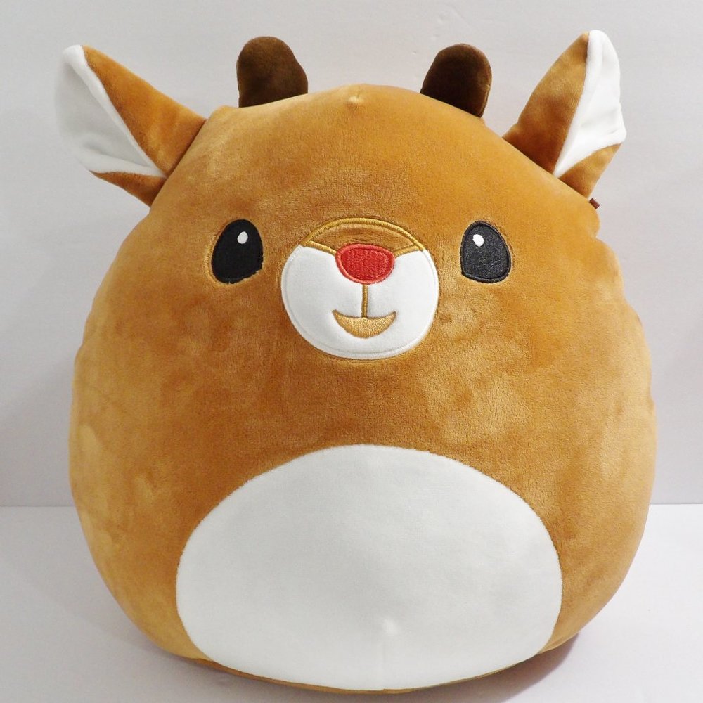 13" Squishmallows Plush Rudolph The Red Nosed Reindeer